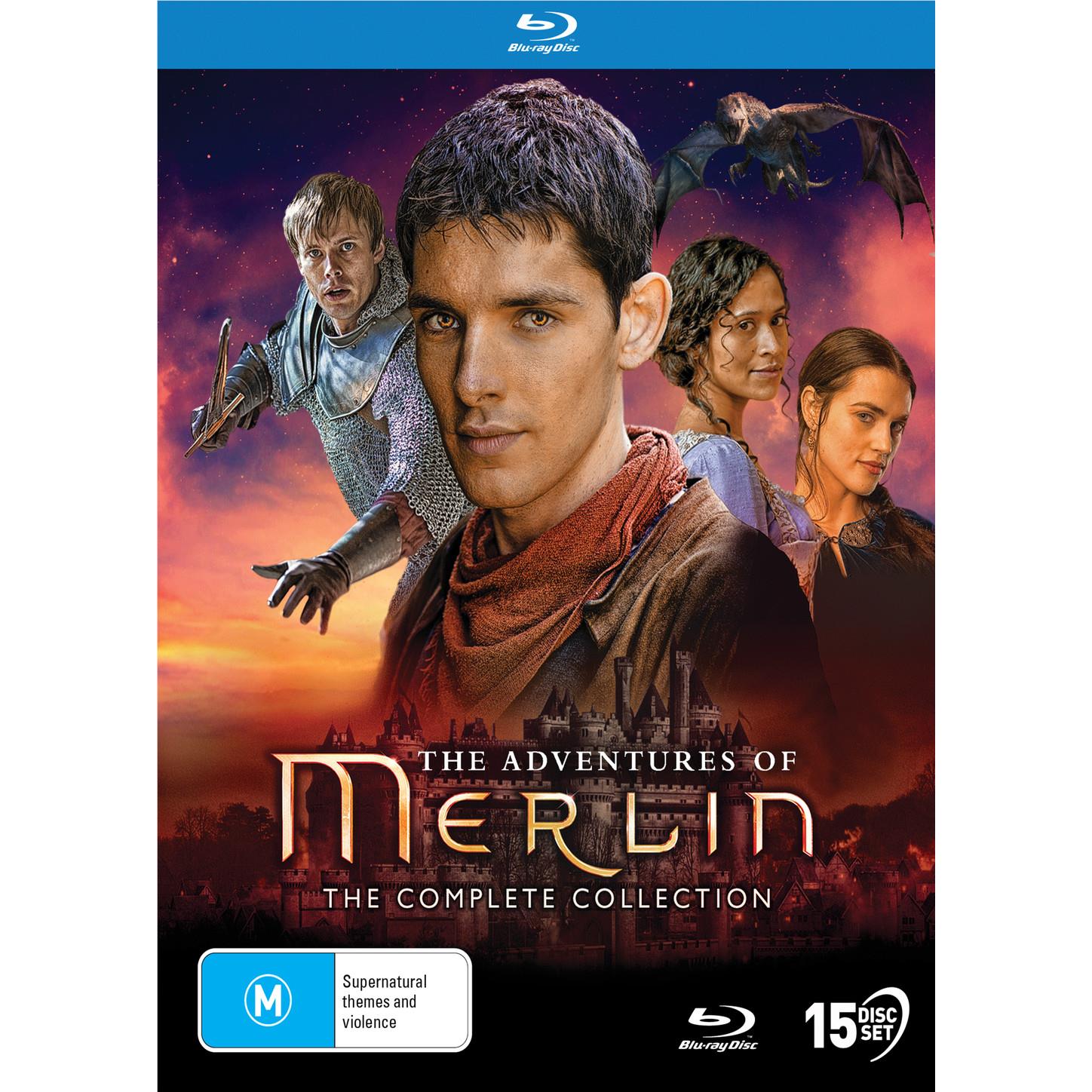 Merlin The Complete Series DVD Box Set - Fantasy Adventure TV Show for Family Movie Nights & Gift Ideas