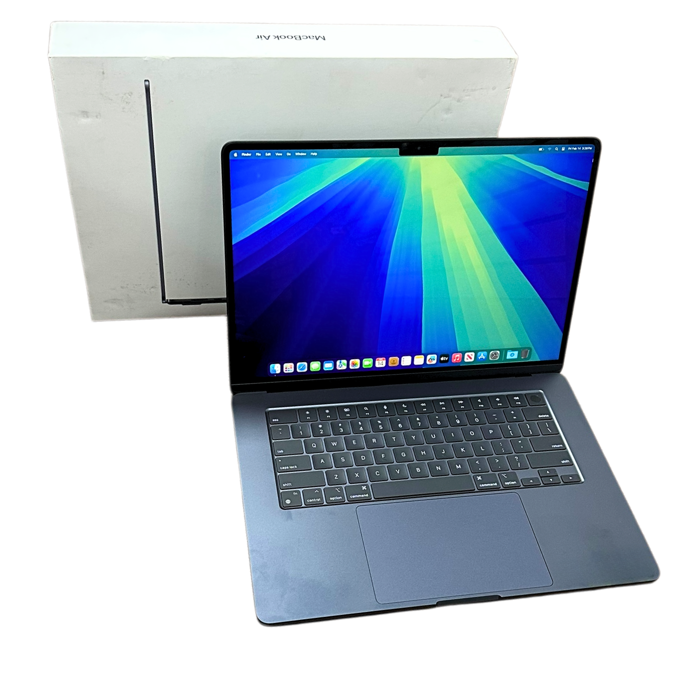 2023 Apple MacBook Air 13-inch Laptop with M2 Chip, 256GB SSD, 8GB RAM - Includes Original Charger & Box (Model A2941) - Perfect for Students, Professionals & Remote Work