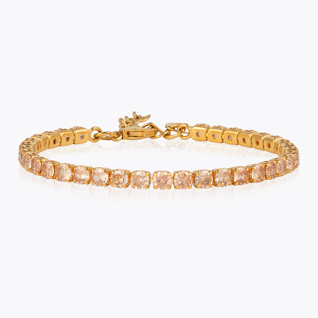 Zara Golden Shadow Bracelet for Women - Elegant Fashion Jewelry for Party, Wedding & Everyday Wear