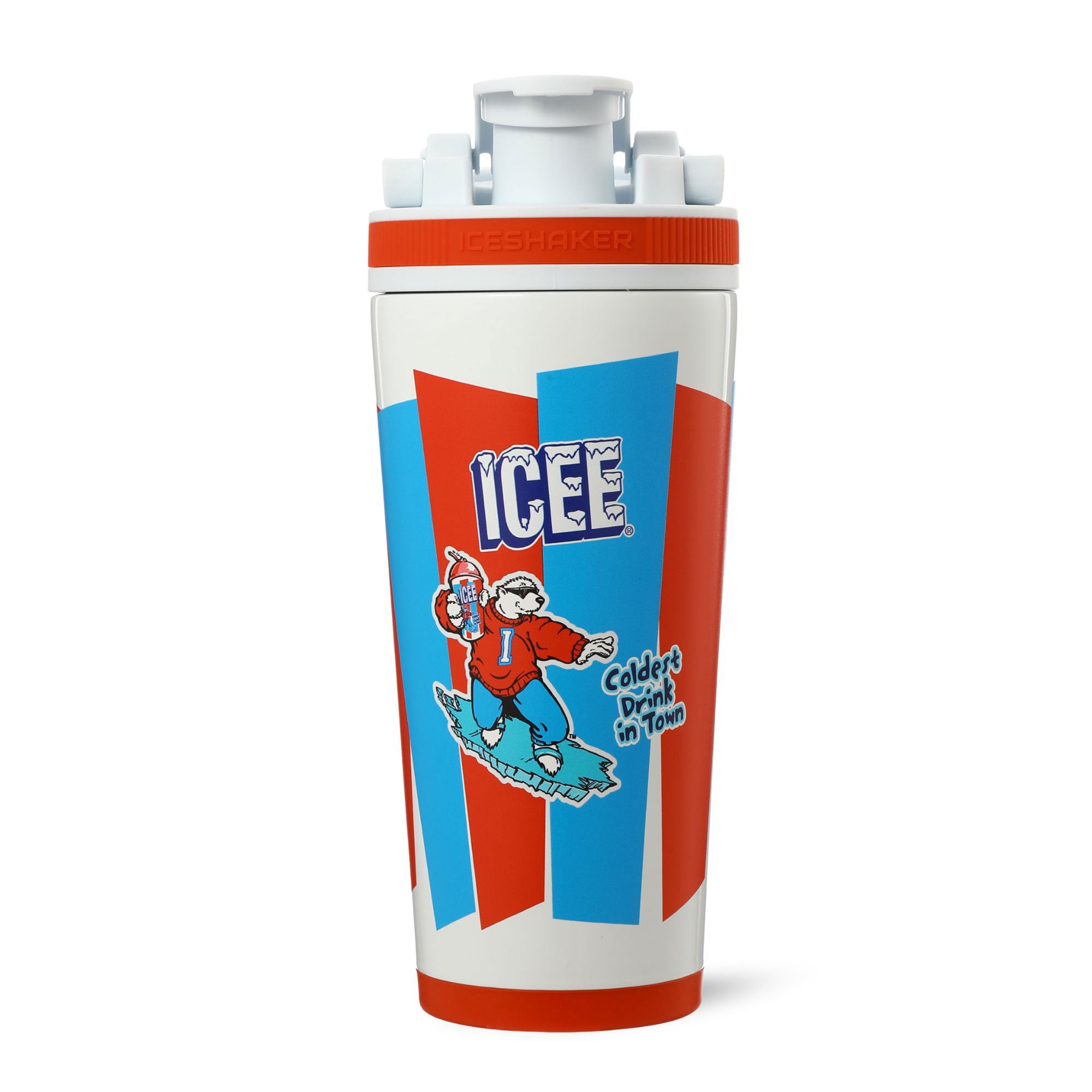 26oz Insulated Ice Shaker Bottle for Protein Shakes & Workouts - Leakproof Gym Water Bottle with Mixing Ball - Perfect for Bodybuilding, Fitness & Post-Workout Recovery