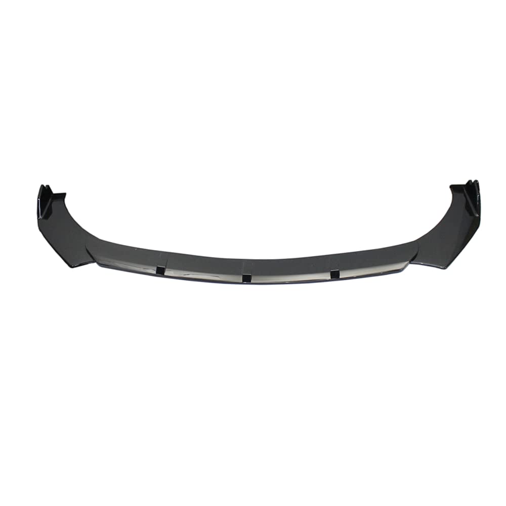 Universal Fit 3-Stage Black Front Bumper Lip Spoiler for Lexus RC/RC350 2015-2018 - Enhance Style & Aerodynamics for Street Racing & Car Shows