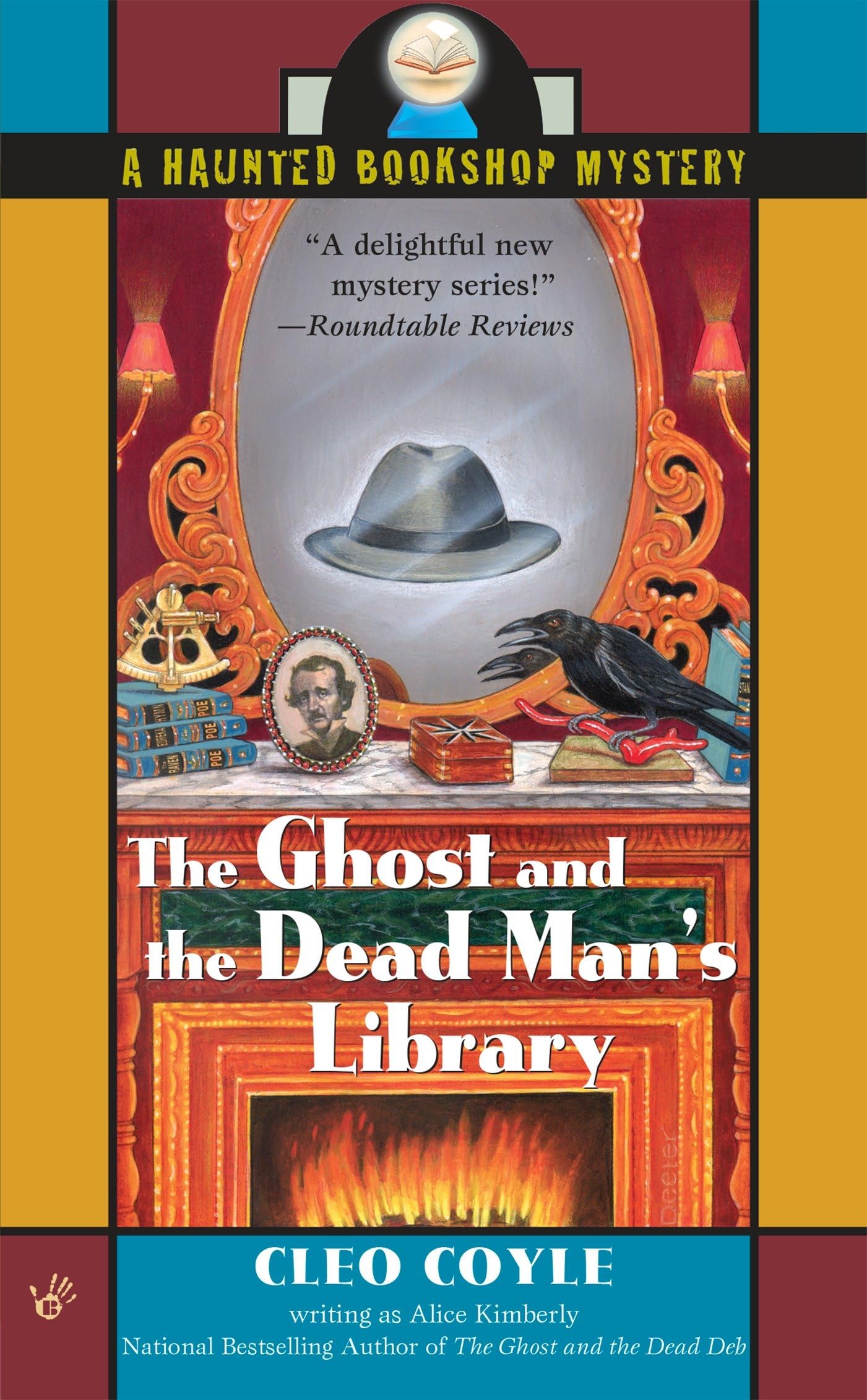 The Ghost and the Dead Man's Library - Haunted Bookshop Mystery Novel | Supernatural Thriller & Cozy Mystery | Perfect for Halloween Reading & Book Club Discussions
