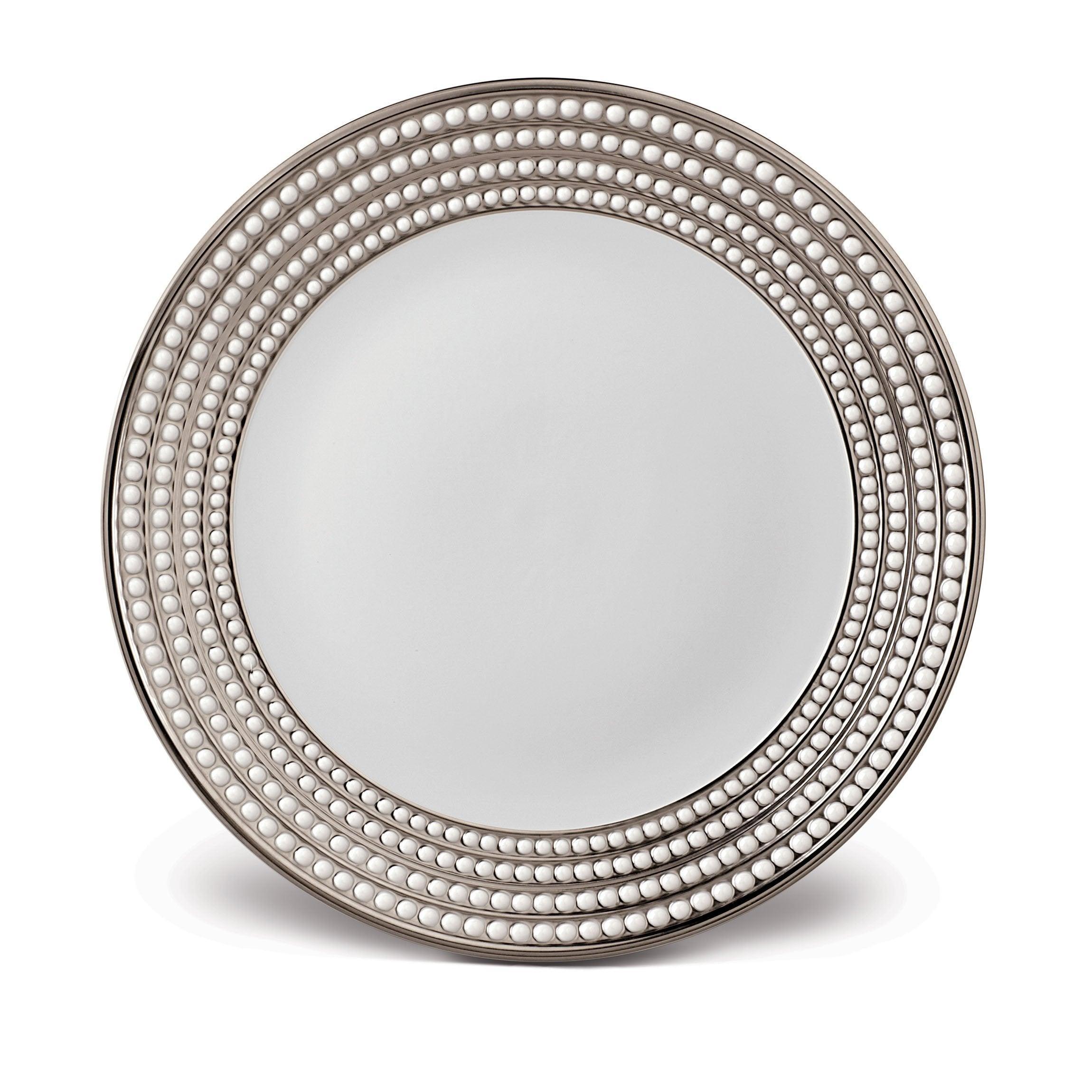 Perlée Round Platter - Elegant Serving Tray for Dinner Parties, Cheese Boards & Home Decor | Durable Ceramic Dish for Entertaining, Appetizers & Centerpieces