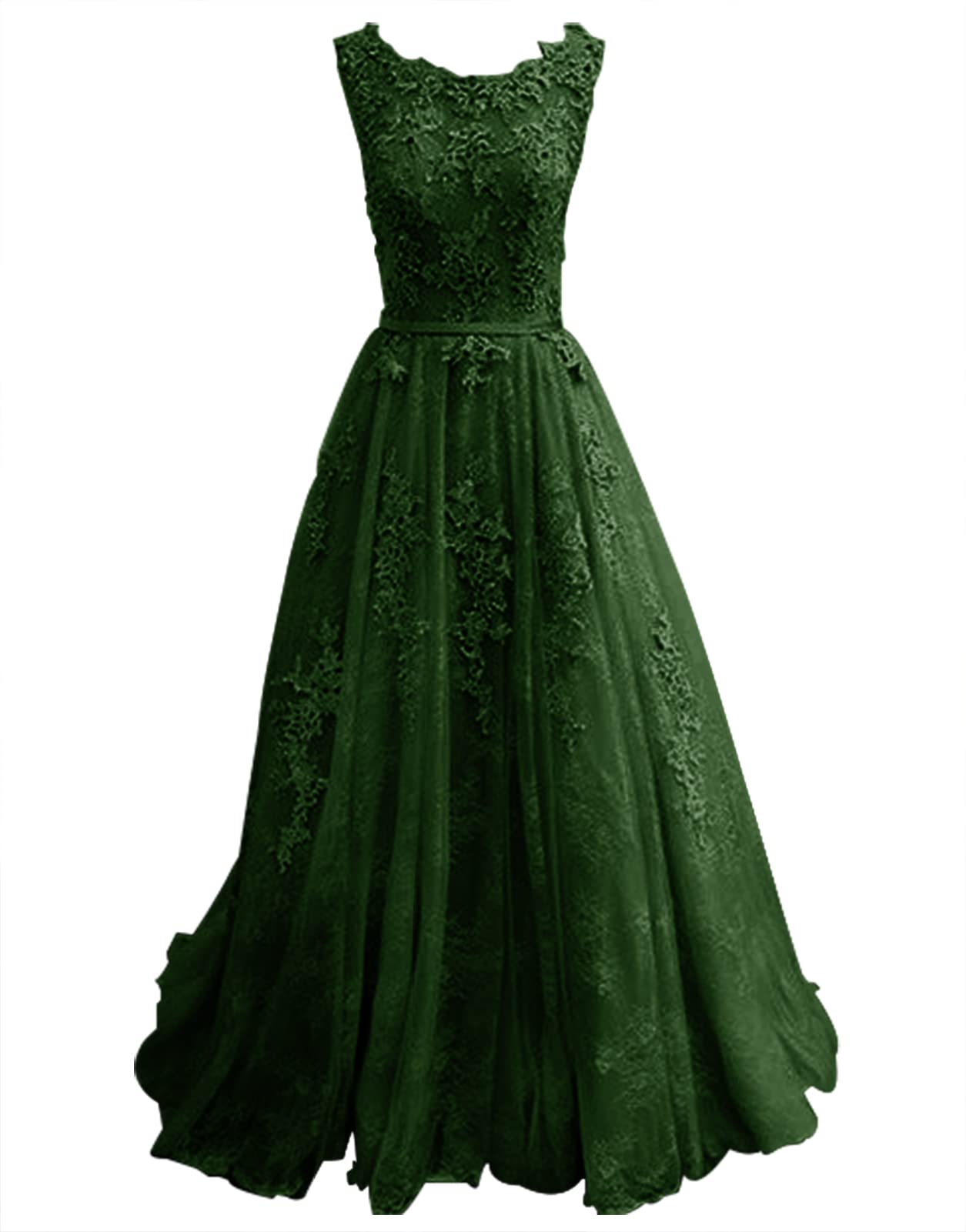 Elegant Long Lace Prom Dresses for Women - A-Line Formal Evening Gowns for Homecoming, Ball & Special Occasions