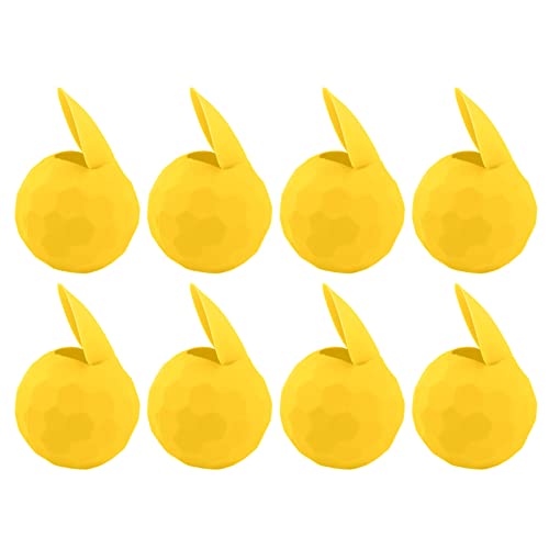 Bulk Quick Fill Reusable Water Balloons - Portable Small for Beach Party, Pool Fun, Kids Outdoor Games, Summer Activities (Yellow)