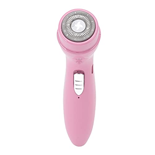 Electric Shaver for Men - 400mAh Rechargeable USB Cordless Razor with 0.08mm Ultra-Thin Dual Mesh, Low Noise Design - Perfect for Travel, Business Trips & Daily Grooming (Pink)
