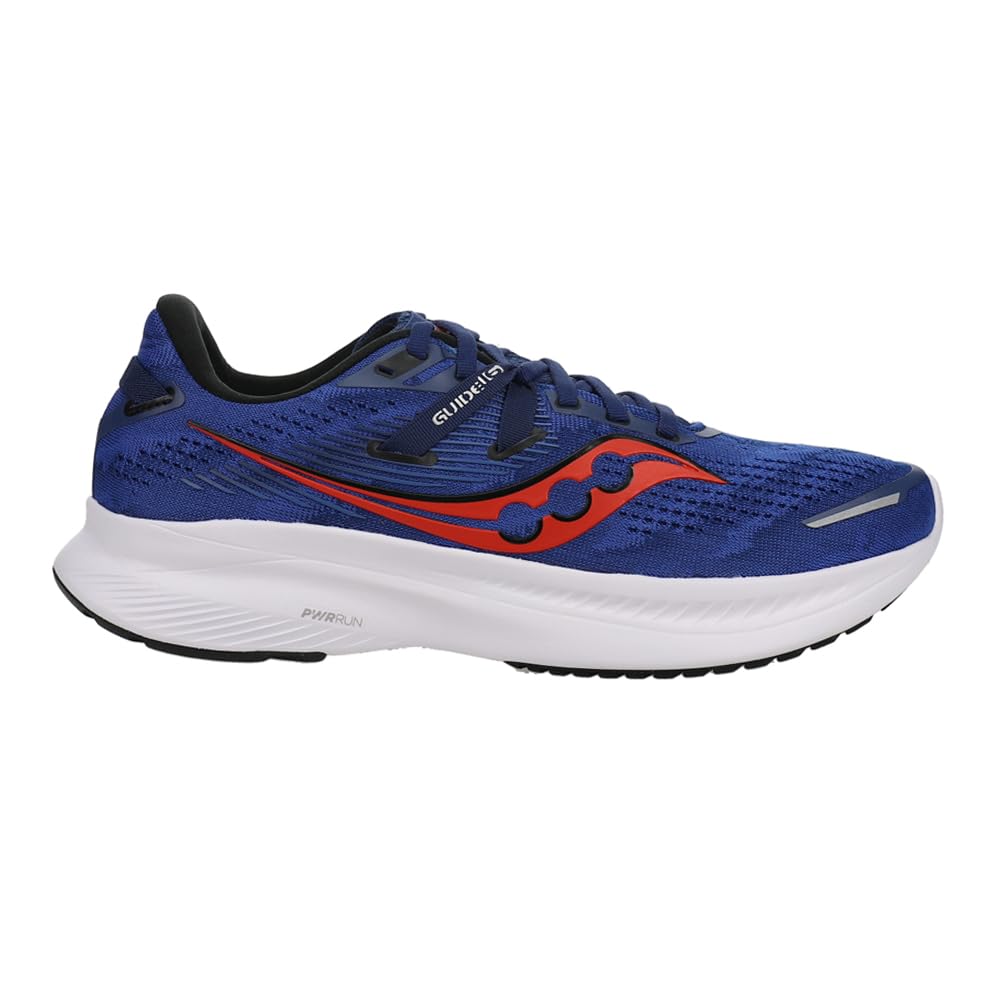 Saucony Men's Guide 16 Running Shoes - Lightweight Stability Sneakers for Jogging & Training | Perfect for Road Running, Gym Workouts & Daily Wear