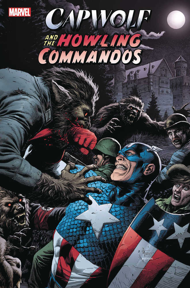 Capwolf Howling Commandos #1 Gary Frank Variant - Rare Comic Book for Collectors & Marvel Fans | Perfect for Display & Investment