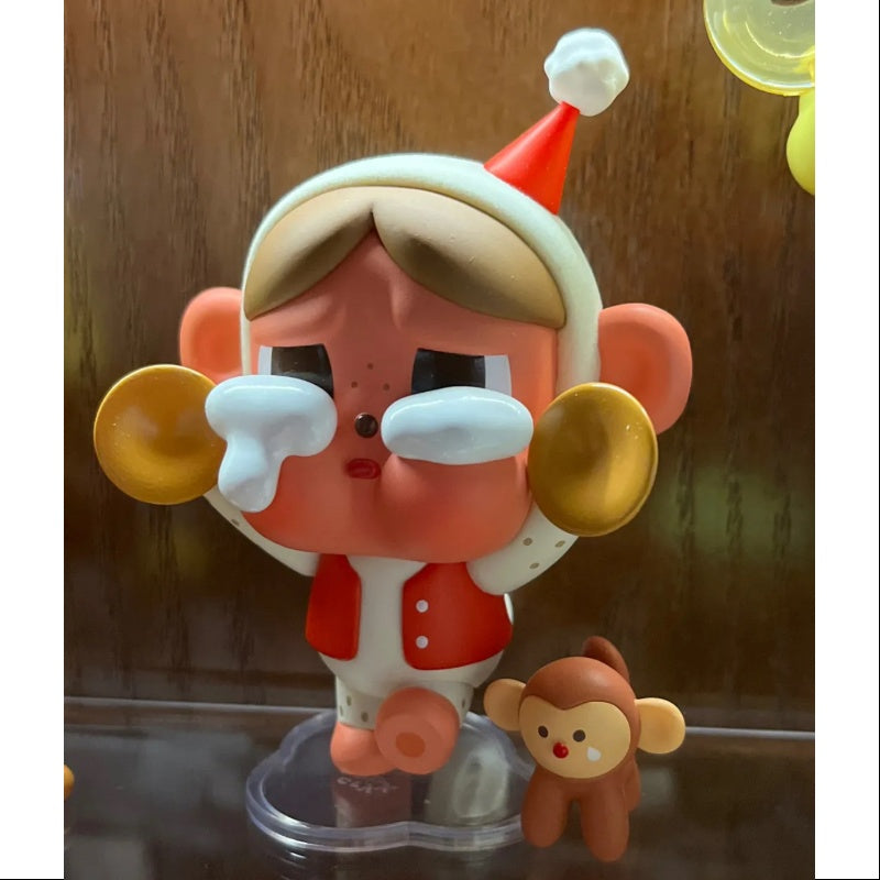 Crybaby Crying Parade Series MONKEY Plush Toy - Kawaii Japanese Collectible Stuffed Animal for Anime Fans & Gift Giving | Perfect for Bedroom Decor, Cosplay Props, and Cute Gifts