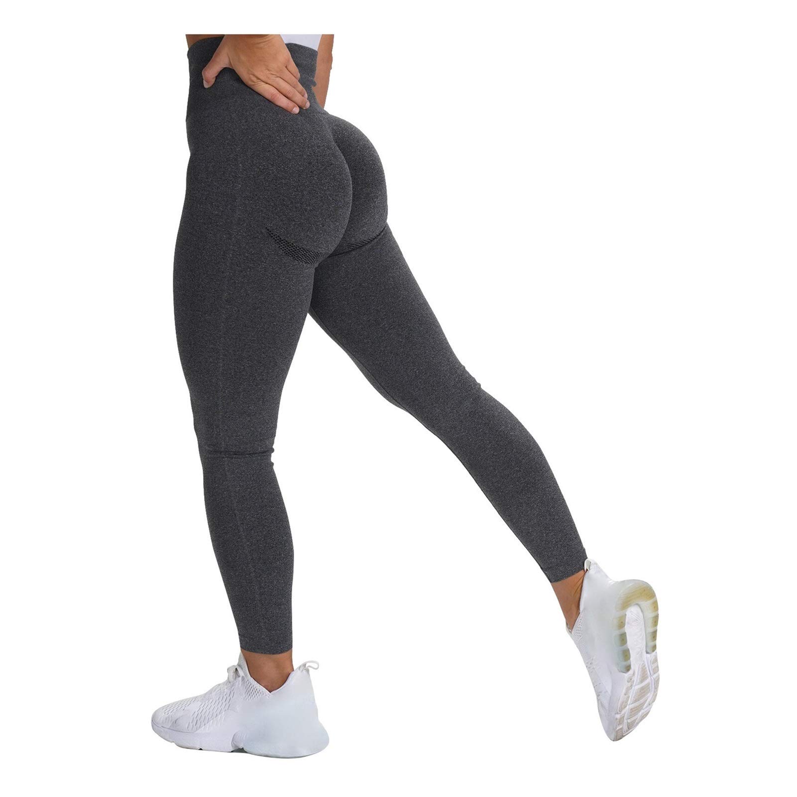 High Waist Seamless Yoga Pants for Women - Gym & Running Tights
