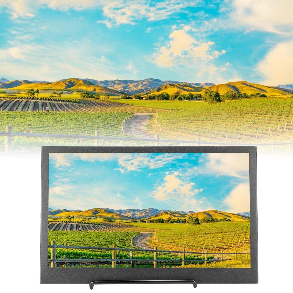 11.6 Inch Portable Gaming Monitor with IPS Display - 1920x1080 Full HD LCD Screen, Dual HiFi Speakers, Wide Viewing Angle, Mini HDMI Input for Laptop/PS4/PC - Perfect for Gaming, Work & Travel