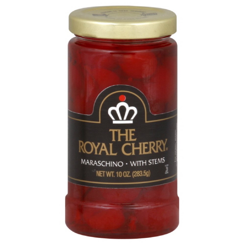 Royal Willamette Red Cherries with Stems - 1 Ounce (Pack of 6) | Premium Dried Fruit for Baking, Snacking & Gift Giving