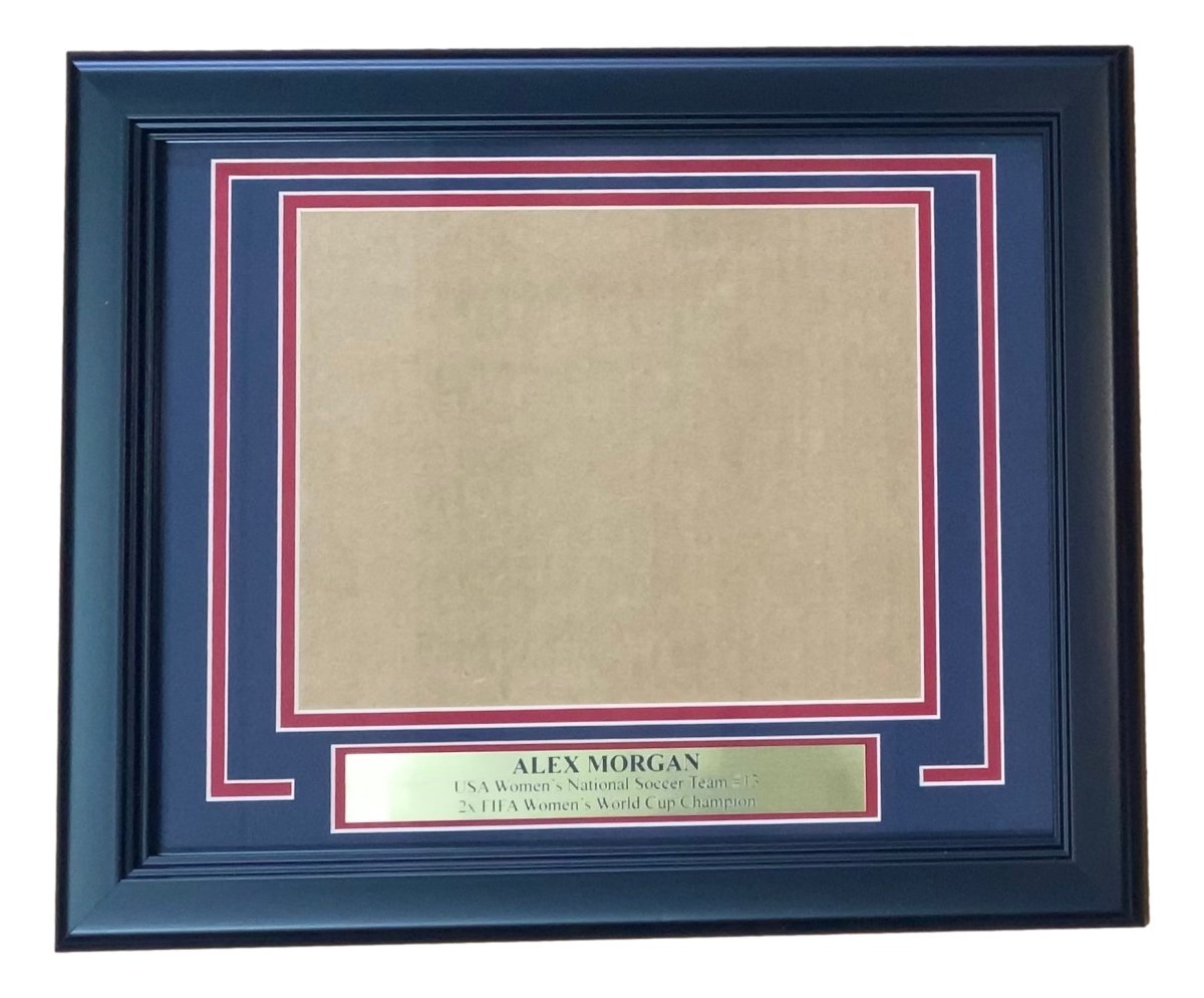 Alex Morgan USA Women's Soccer 8x10 Horizontal Photo Frame Kit - Perfect for Displaying Game Day Memories, Team Photos & Sports Memorabilia