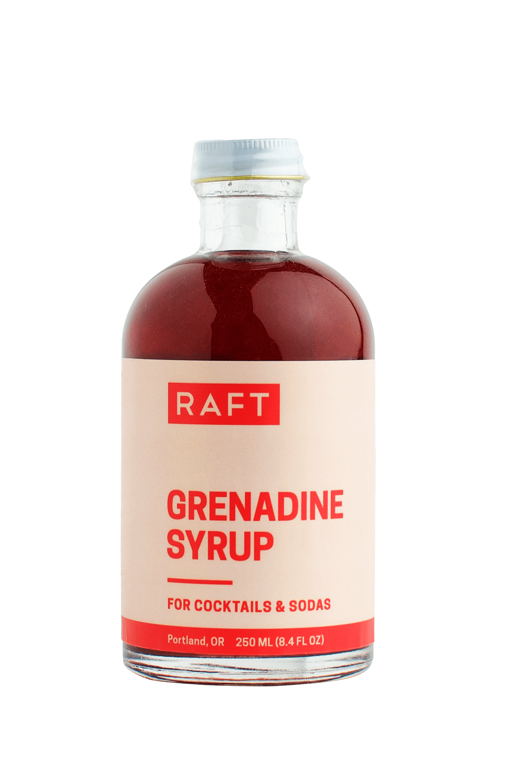Premium Grenadine Syrup for Cocktails & Mocktails - Pomegranate Flavor for Margaritas, Shirley Temples & More - Perfect for Home Bars & Mixology