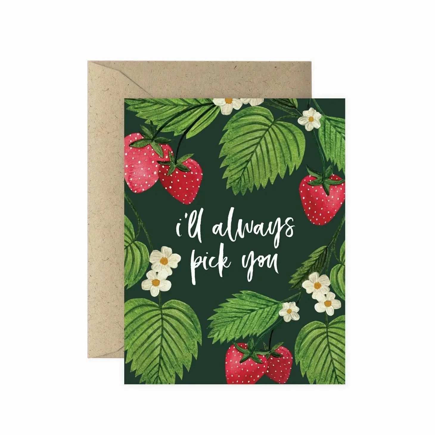 I'll Always Pick You Greeting Card - Heartfelt Message for Loved Ones | Perfect for Anniversaries, Birthdays & Special Occasions