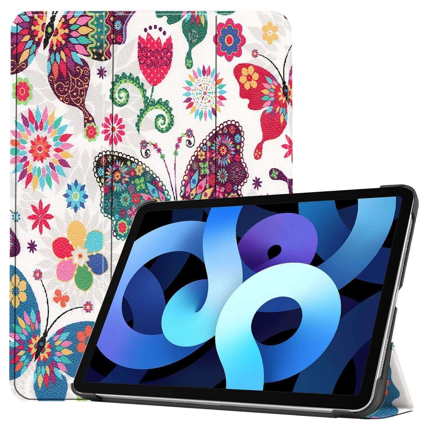 Ultra Slim Smart Folio Case for iPad Air 5 with Auto Sleep/Wake Function - Perfect for Work, Travel & Everyday Protection