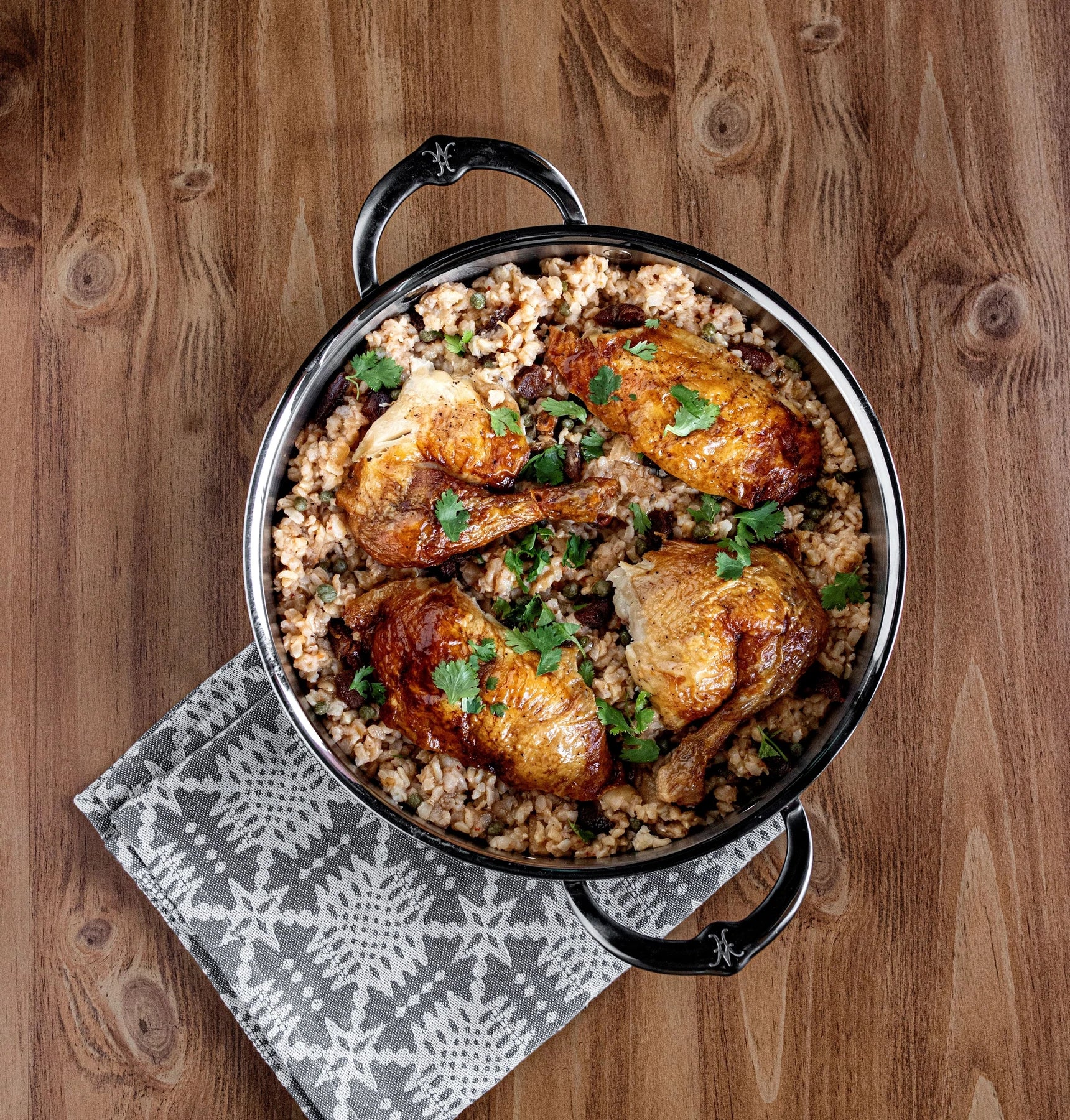 Hestan Nanobond 3.5 Quart Nonstick Saute Pan - Premium Induction Cookware for Professional Chefs & Home Cooking - Perfect for Searing, Frying & Sauteing Vegetables, Meat & Pasta Dishes
