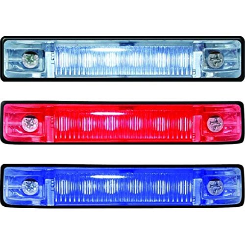 AMRT-LED-51803-DP T&H Marine RED LED Slimline Utility Light 4 Inch - Boat, RV & Emergency Lighting