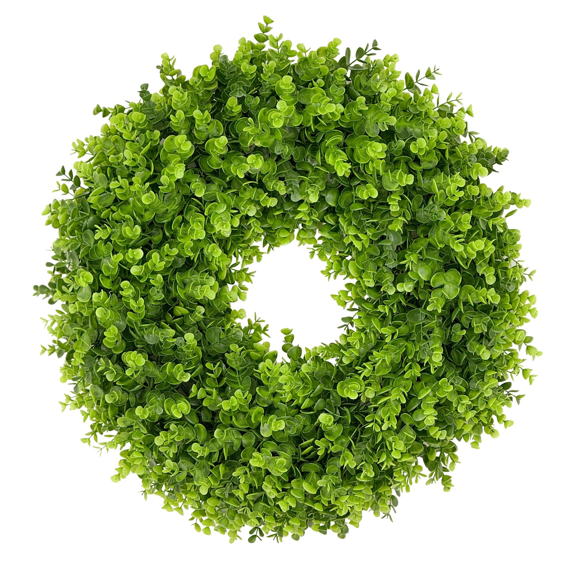 52cm Artificial Eucalyptus Wreath for Outdoor Decor - Perfect for Front Door, Garden, Patio & Seasonal Holiday Decorations