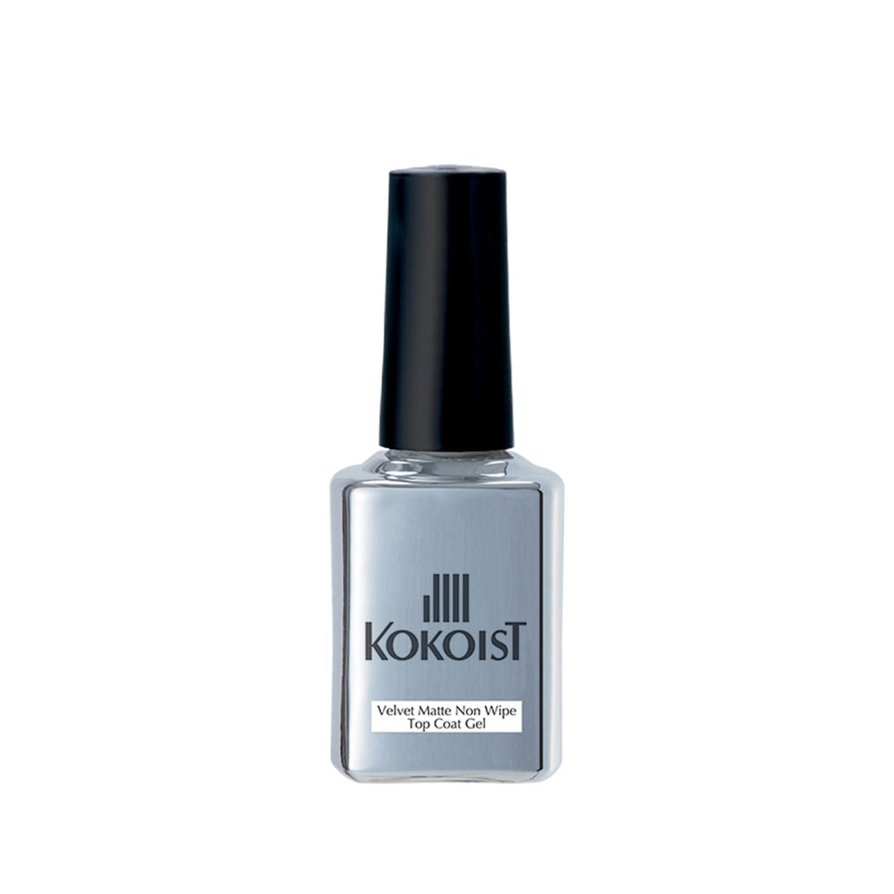 Kokoist Velvet Matte Non Wipe Top Coat Gel 15ml - Long-Lasting Nail Polish for Professional & DIY Manicures - Perfect for Salons, Home Use & Special Occasions