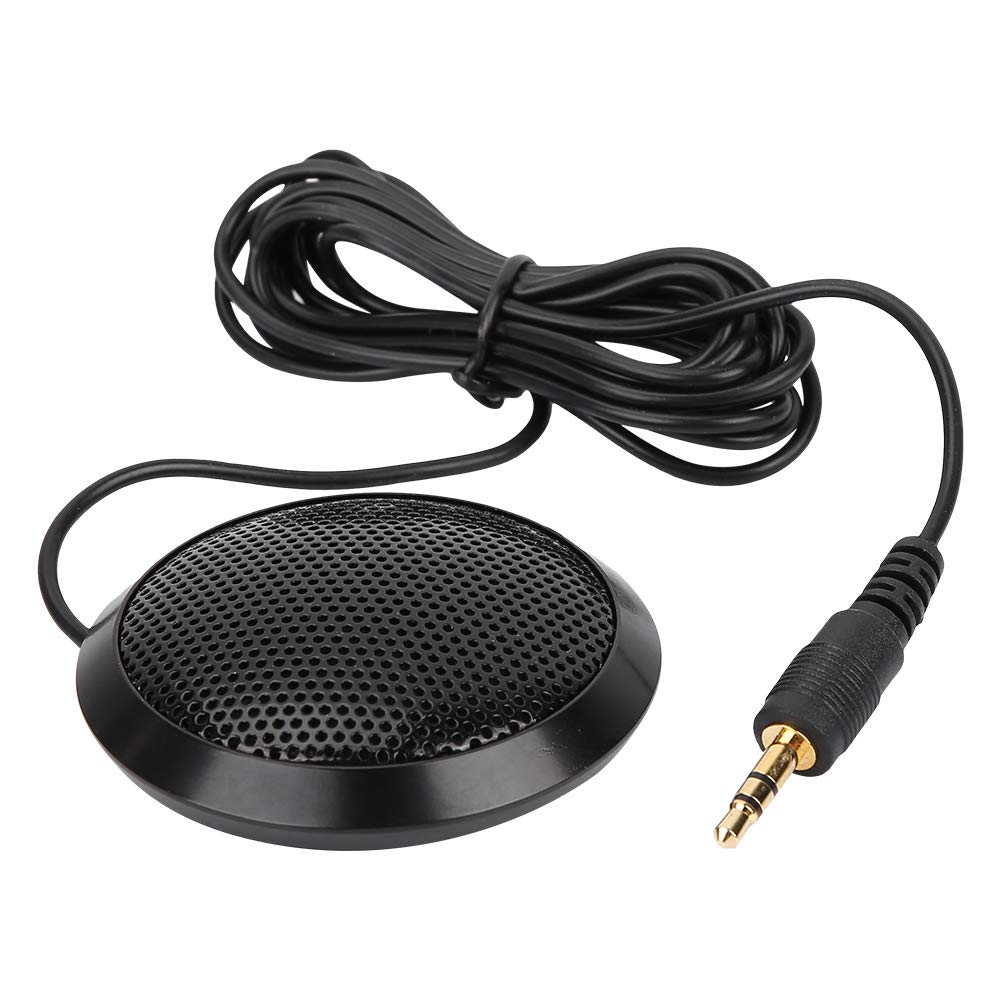 ZAICOLER 3.5mm Conference Microphone for PC & Laptop - Noise Cancelling Desktop Mic for Online Meetings, Video Calls, Podcasting & Recording (Ideal for Zoom, Skype, Teams)