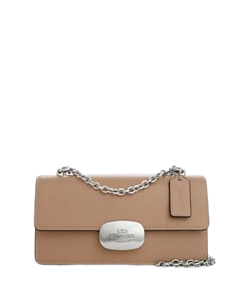Coach Eliza Flap Crossbody Bag for Women - Stylish Leather Shoulder Purse with Adjustable Strap | Perfect for Work, Travel & Everyday Use