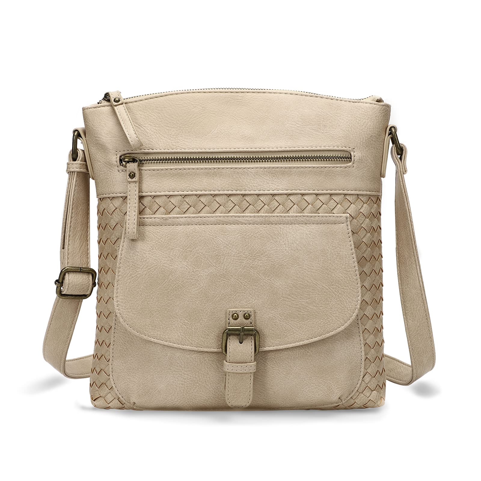 Kouli Buir Women's Crossbody Purse - PU Leather Shoulder Handbag with Multi Pockets, Stylish Sling Bag for Daily Use, Work & Travel