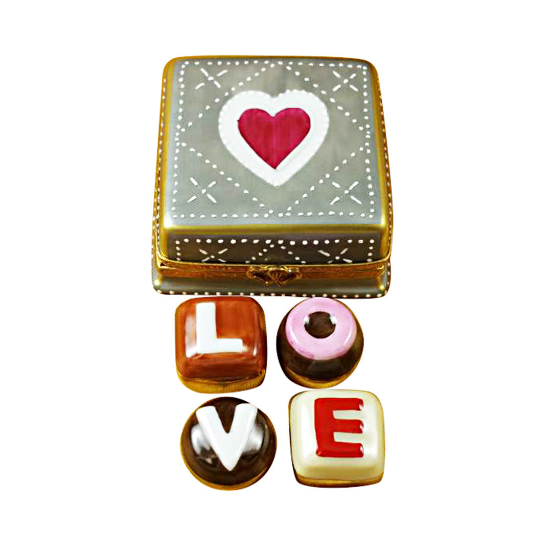 Premium Limoges Candy Box - Elegant French Porcelain Gift for Valentine's Day, Anniversary & Special Occasions | Perfect for Romantic Surprises, Wedding Favors & Luxury Home Decor