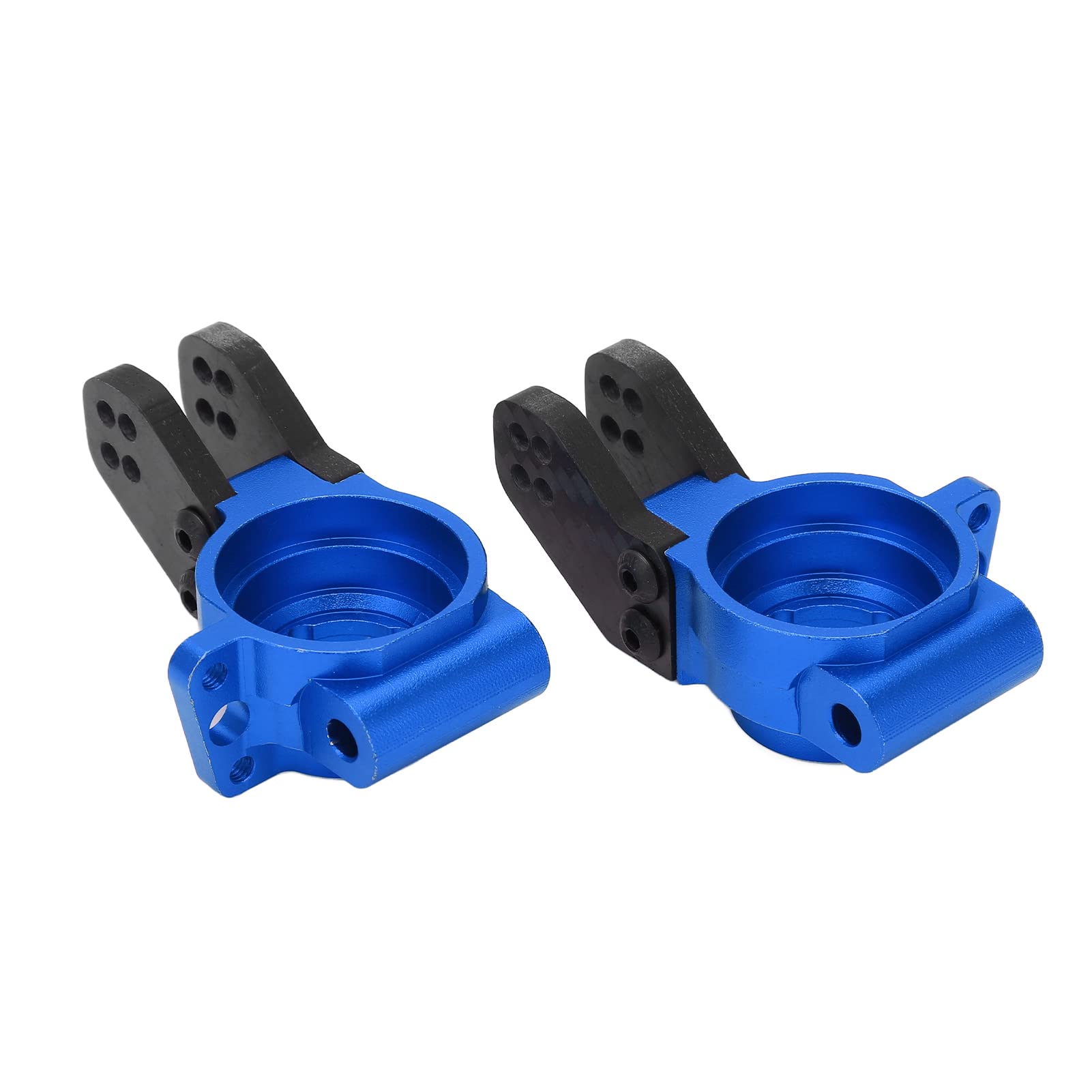 High-Quality Aluminum RC Rear Steering Cup with Enlarged Bearings for 1/7 Scale Talion & Infraction Remote Control Cars - Sensitive Steering, Durable Blue Alloy - Perfect for Off-Road Racing & RC Car Upgrades