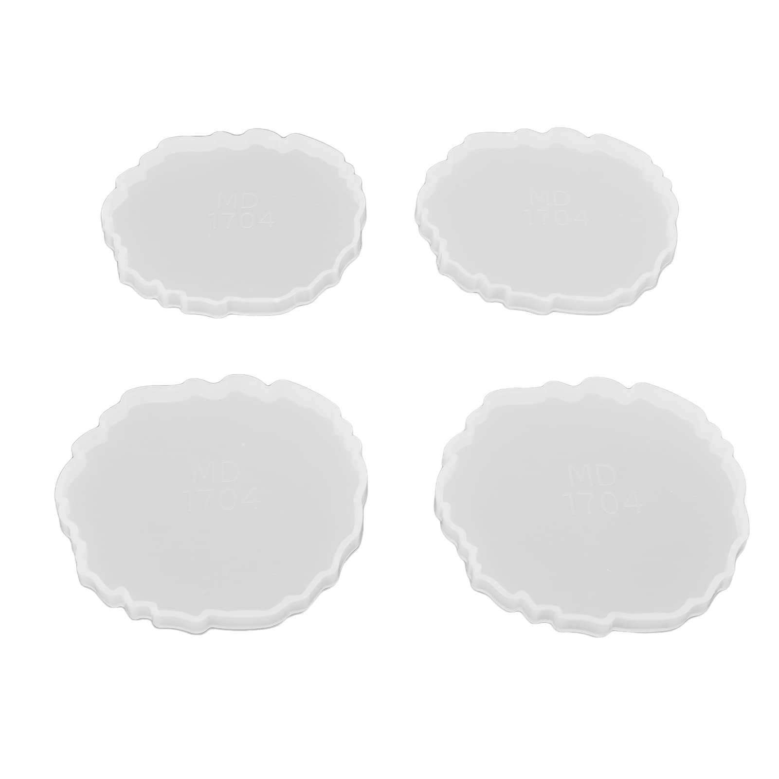 Epoxy Resin Molds for DIY Coasters - Unique Wave Design, Easy Cleaning & Demolding Silicone Molds | Perfect for Handmade Resin Art, Jewelry Making, and Home Decor Projects