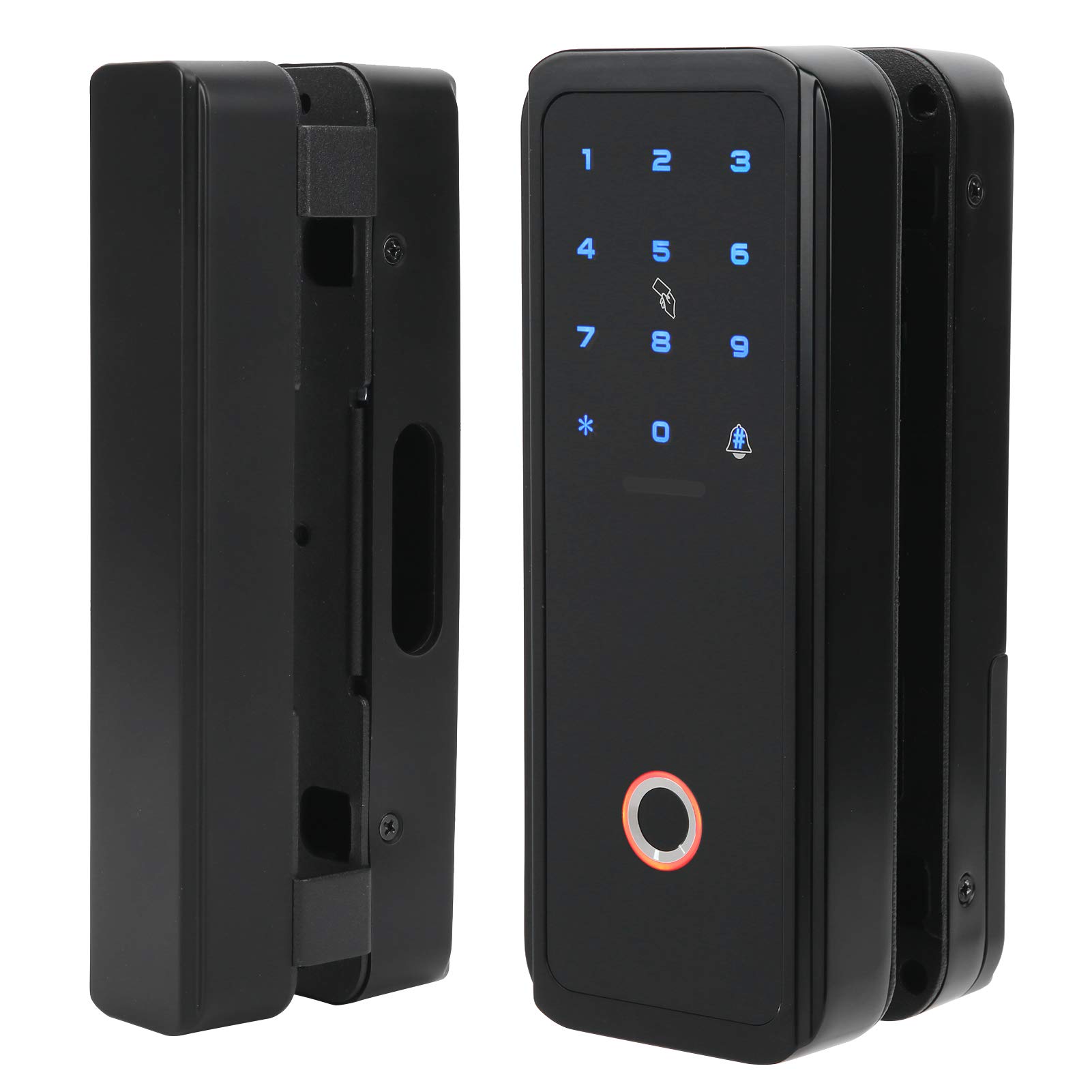 Smart Fingerprint Door Lock - Heavy Duty Aluminum Alloy Security Lock for Metal Doors | Keyless Entry, Anti-Theft Protection for Home, Office & Apartment Security