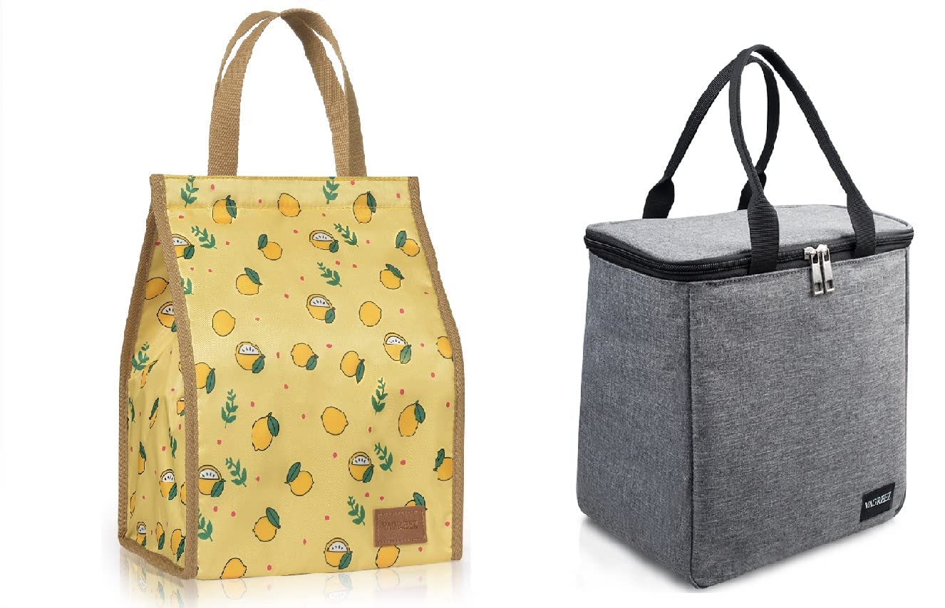 Insulated Zippered Lunch Bag for Women & Men - Leakproof & Durable for Work, School, Picnics & Outdoor Activities