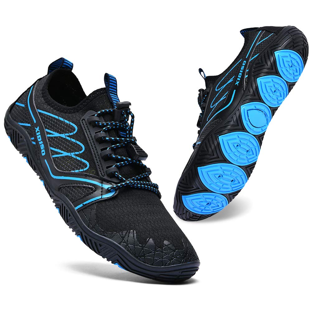XIDISO Men's & Women's Water Shoes - Lightweight Quick-Dry Barefoot Swim Shoes for Diving, Surfing, Aqua Socks for Sports, Pool, Beach Walking & Yoga | Perfect for Water Activities, Travel & Outdoor Adventures