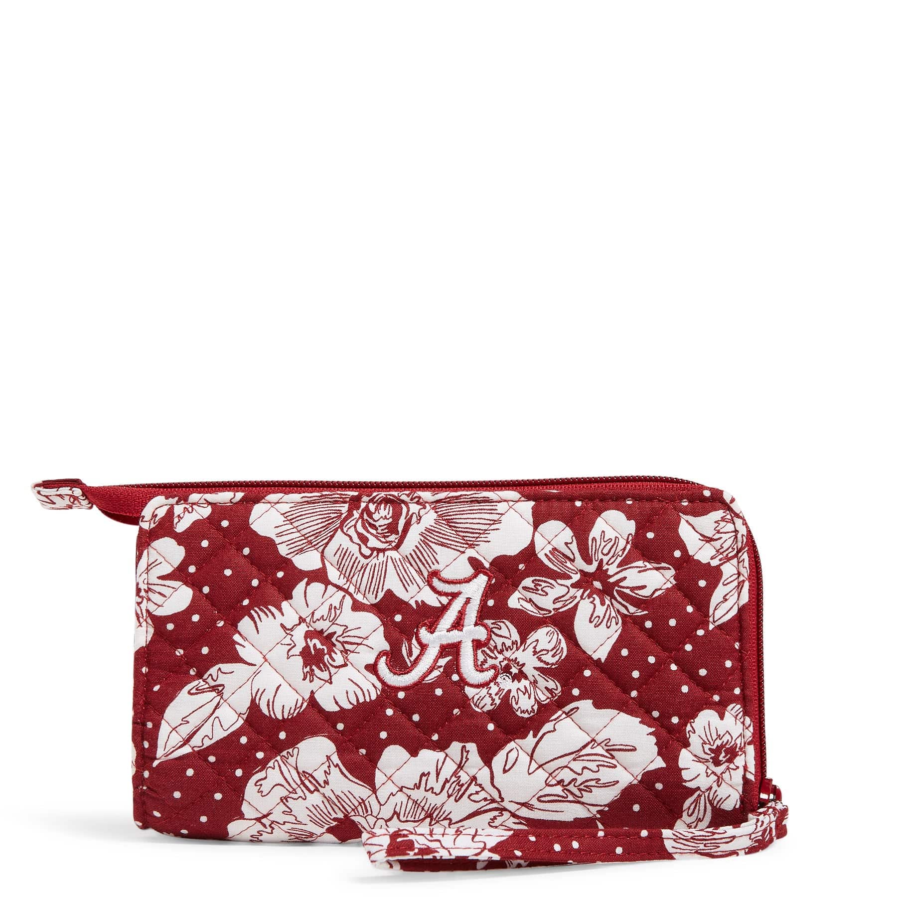 Collegiate RFID Blocking Front Zip Wristlet Wallet - Stylish & Secure ID Holder for Campus, Travel & Everyday Use