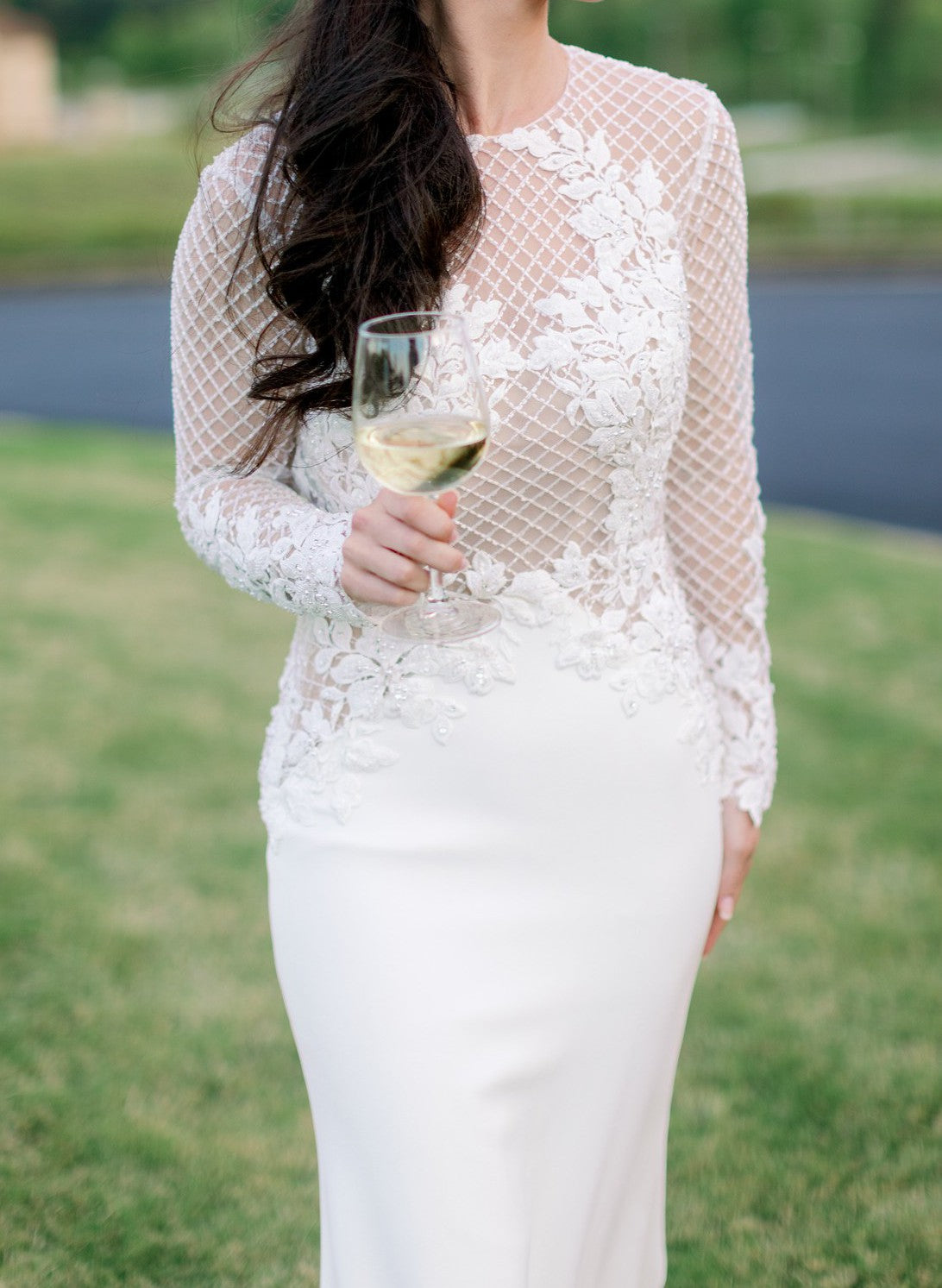 Justin Alexander Turin 99072 Wedding Gown - Elegant Lace Bridal Dress for Church Ceremony & Formal Events