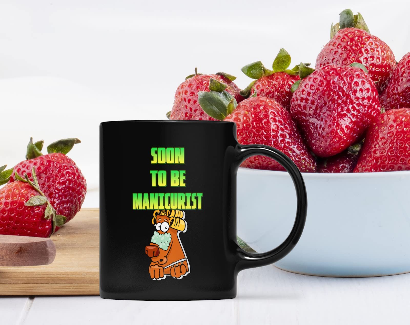 Funny Manicurist Coffee Mug - Perfect Appreciation Gift for Future Manicurists, Coworkers, Family, Father & Mother - Great for Holidays, New Year & Birthday - Ideal for Coffee Breaks at Salon or Home