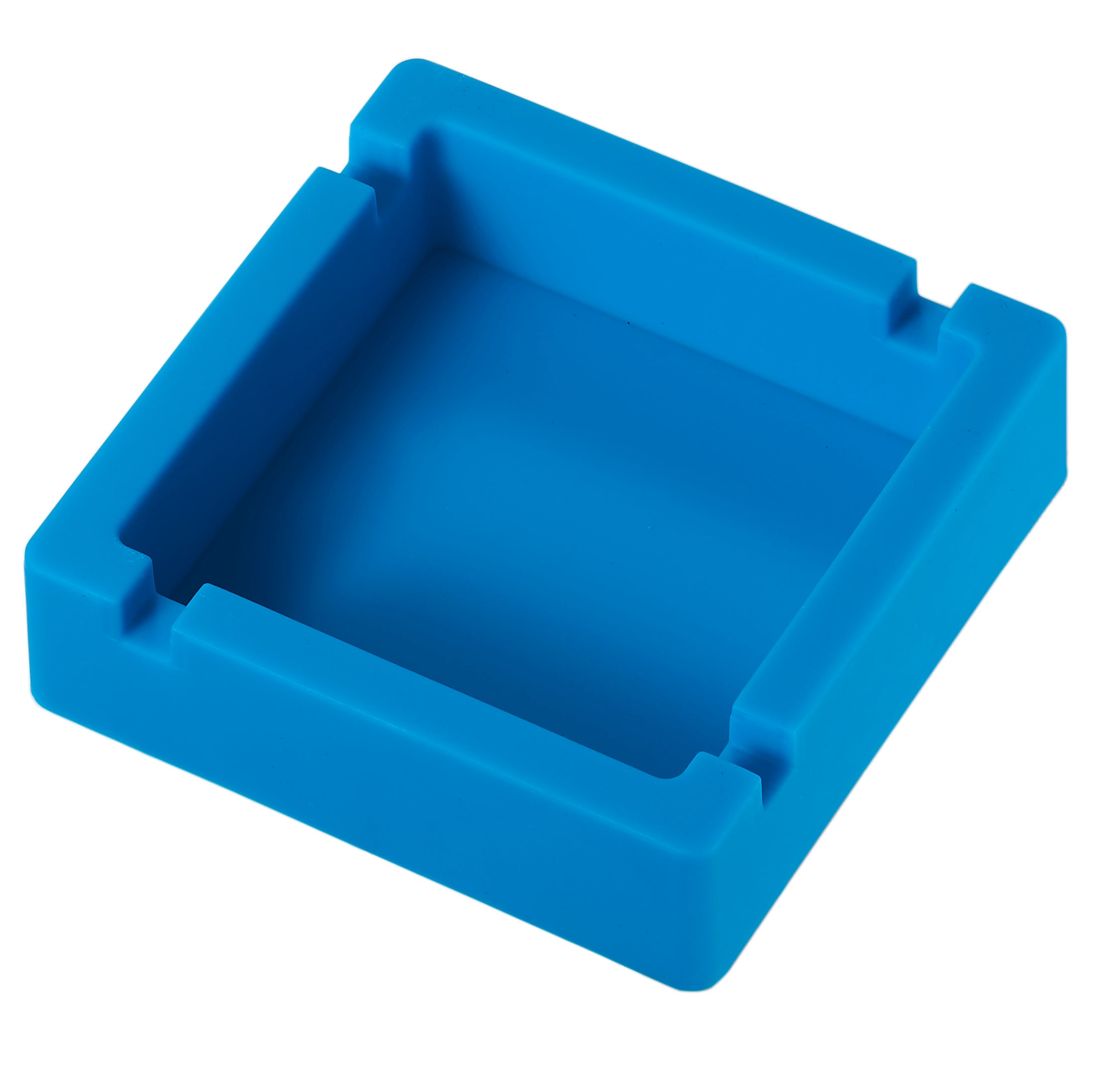 Visol Flexible Silicone Cigarette & Cigar Ashtray - Blue | Portable, Durable & Odor-Resistant for Indoor, Outdoor, Travel & Camping Use