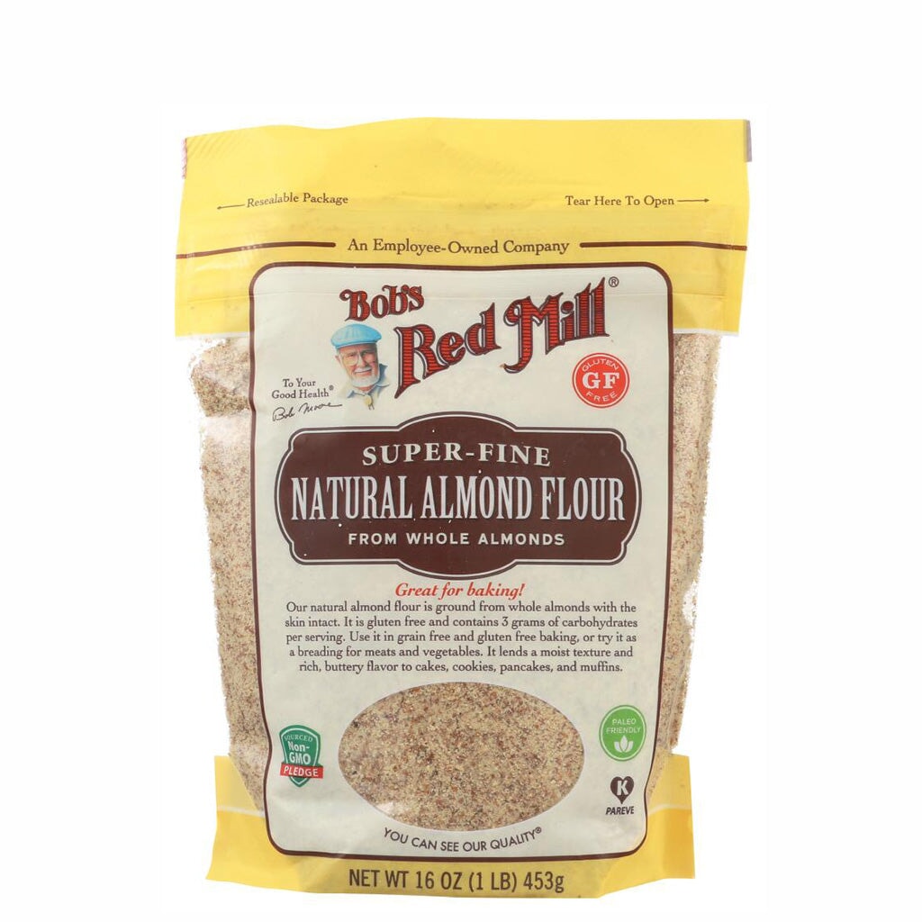 Organic Almond Meal Flour by Bob's Red Mill - Gluten-Free, Non-GMO, Keto & Paleo Friendly - Perfect for Baking, Smoothies & Healthy Recipes