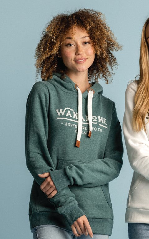 Amara Forest Hoodie - Cozy Fleece Pullover for Men & Women | Warm Winter Sweatshirt with Kangaroo Pocket | Perfect for Outdoor Hiking, Camping & Casual Wear