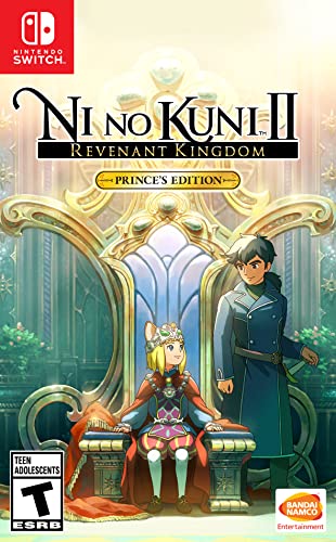 Ni no Kuni II: Revenant Kingdom - Prince's Edition for Nintendo Switch | JRPG Adventure Game | Perfect for Anime Fans & Fantasy Gamers | Great for Travel & Home Gaming