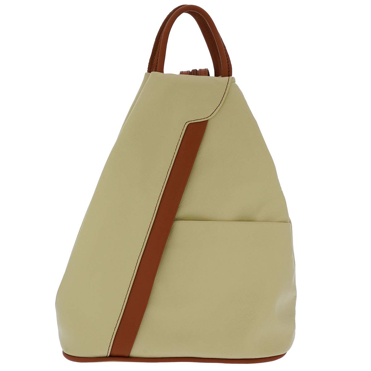 Fioretta Italian Genuine Leather Women's Backpack - Convertible Top Handle Shoulder Bag Purse & Rucksack for Work, Travel & Daily Use