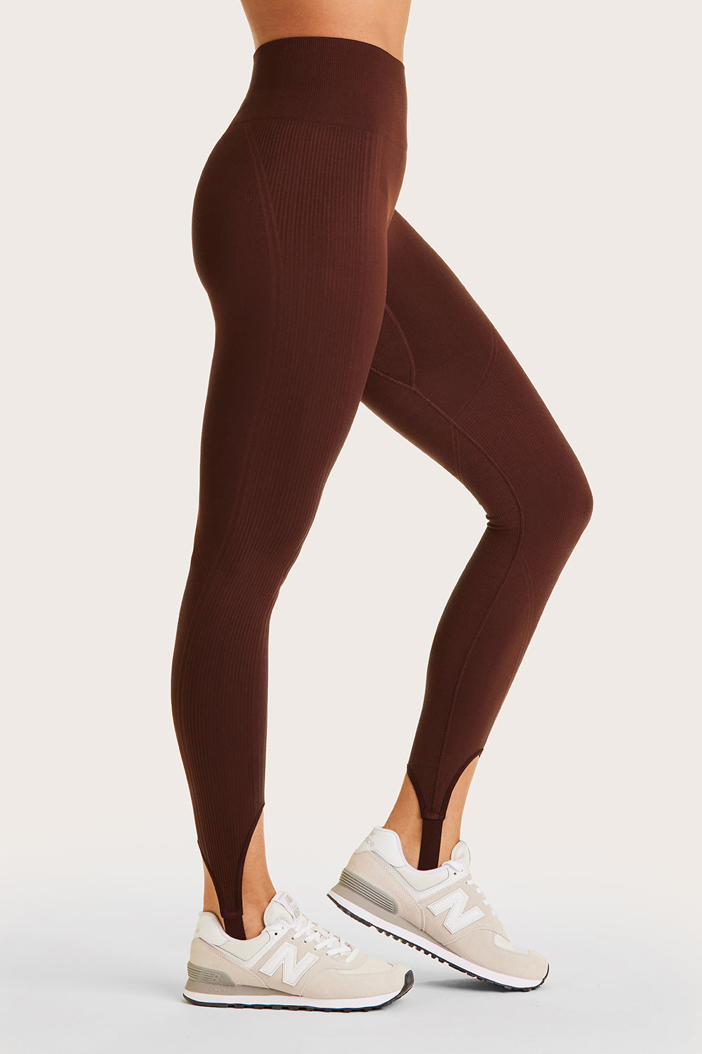 Barre Stirrup Leggings for Women - High Waist Yoga Pants with Non-Slip Grip - Perfect for Ballet, Pilates, Dance & Workout