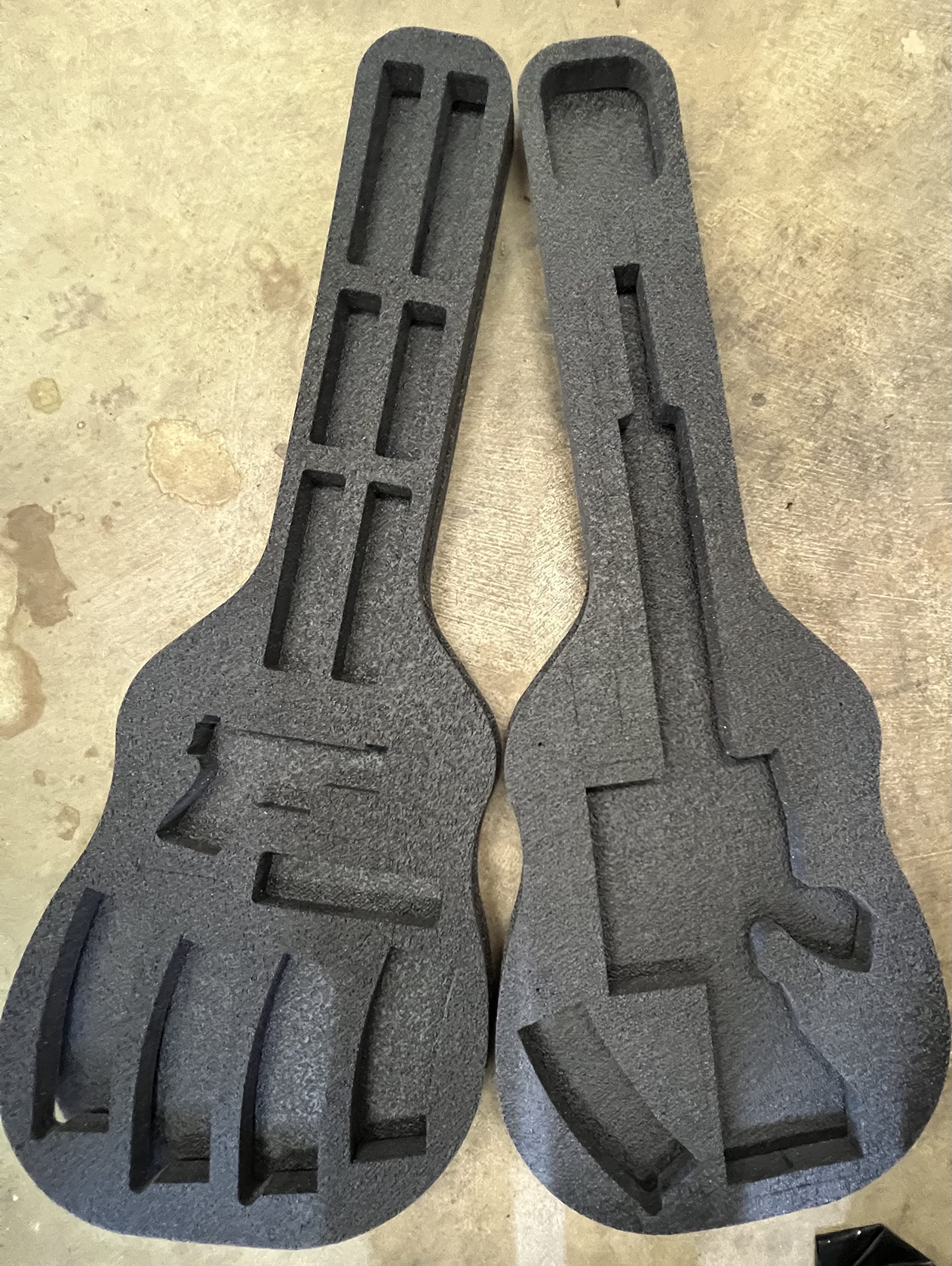 GUNFORMZ Semi-Custom Gun Case Foam Insert Kit for Savior Guitar Cases - AR15 SG V2 (Black) | Protective Foam Padding for Firearm Storage & Transportation | Perfect for Range Trips, Travel & Secure Home Storage