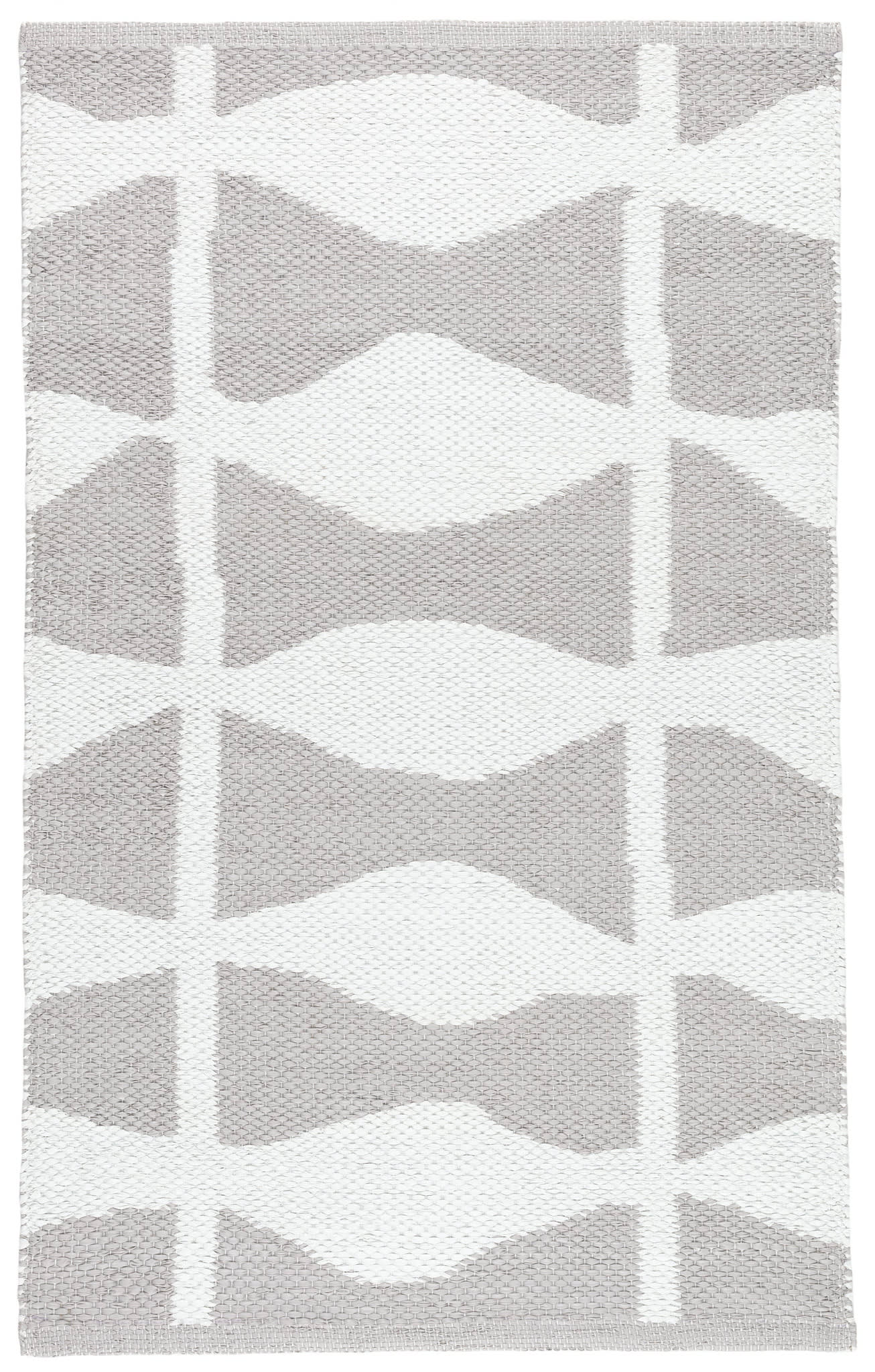 Handwoven Circuit Pattern Indoor/Outdoor Area Rug - Soft & Durable Grey Floor Mat for Living Room, Bedroom, Patio Decor