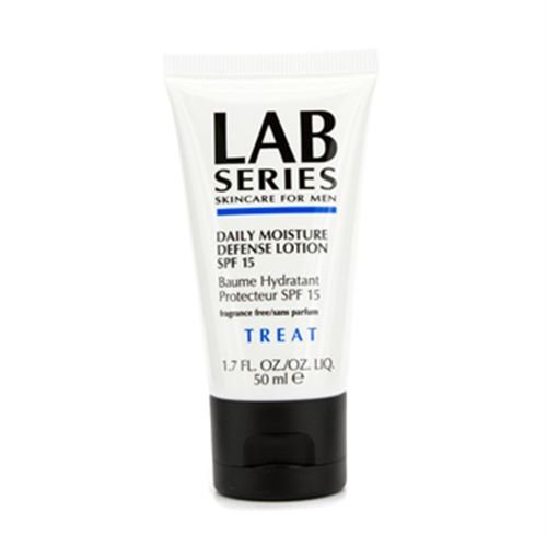 Aramis Lab Series Daily Moisture Defense Lotion SPF 15 for Men - 1.7 oz Hydrating Face Moisturizer with Sun Protection | Daily Skincare Routine & Outdoor Activities