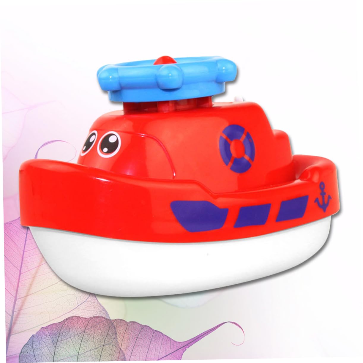 VICASKY 1pc Submarine Bath Toy for Kids - Fun Water Spraying Bathtub Toy, Red - Perfect for Toddler Bath Time & Sensory Play