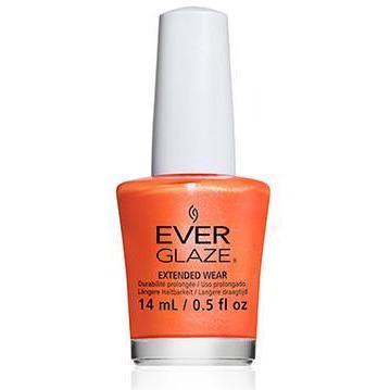 China Glaze Ever Glaze #82311 - Orange You Obsessed Nail Polish (0.5 oz) - Vibrant Orange Nail Lacquer for Manicures & Pedicures - Perfect for Summer, Parties & Nail Art Designs
