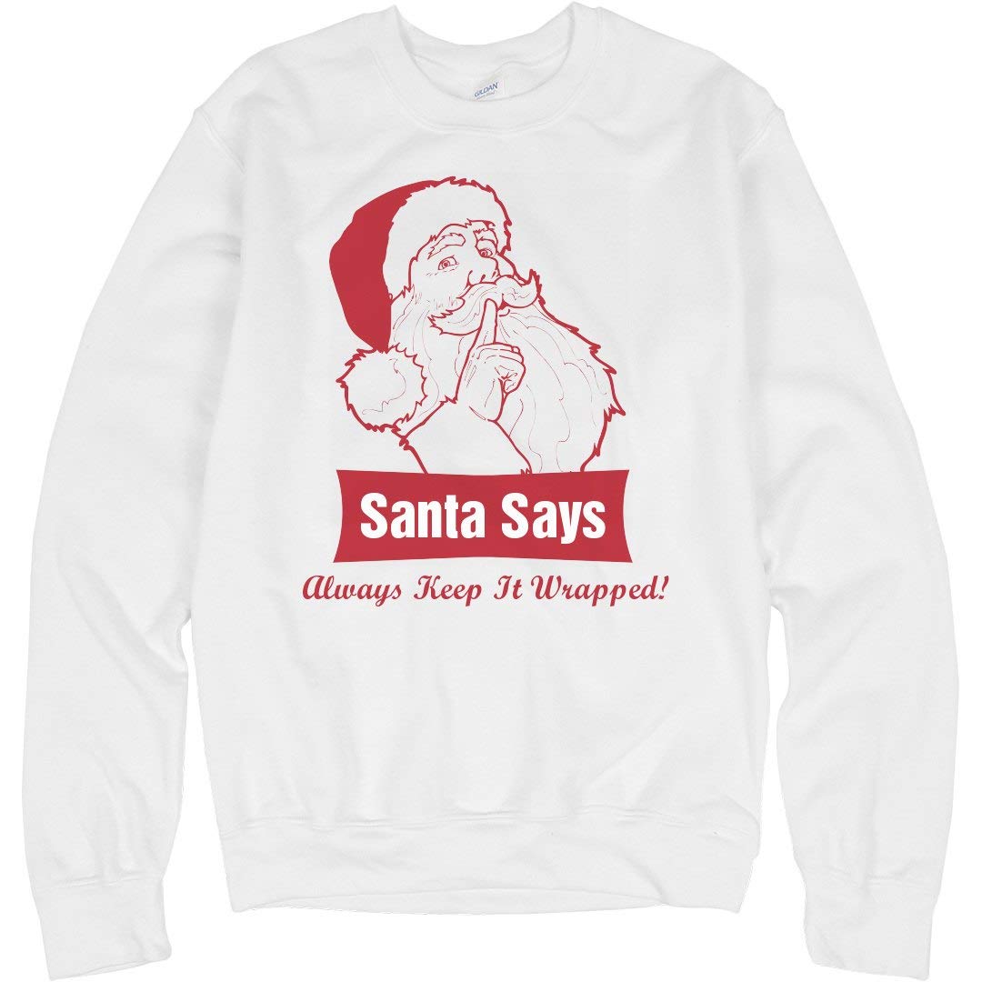 Santa's A Wise Man: Unisex Gildan Crewneck Sweatshirt - Christmas Holiday Gift, Casual Wear for Men & Women - Perfect for Family Gatherings, Office Parties & Festive Outfits