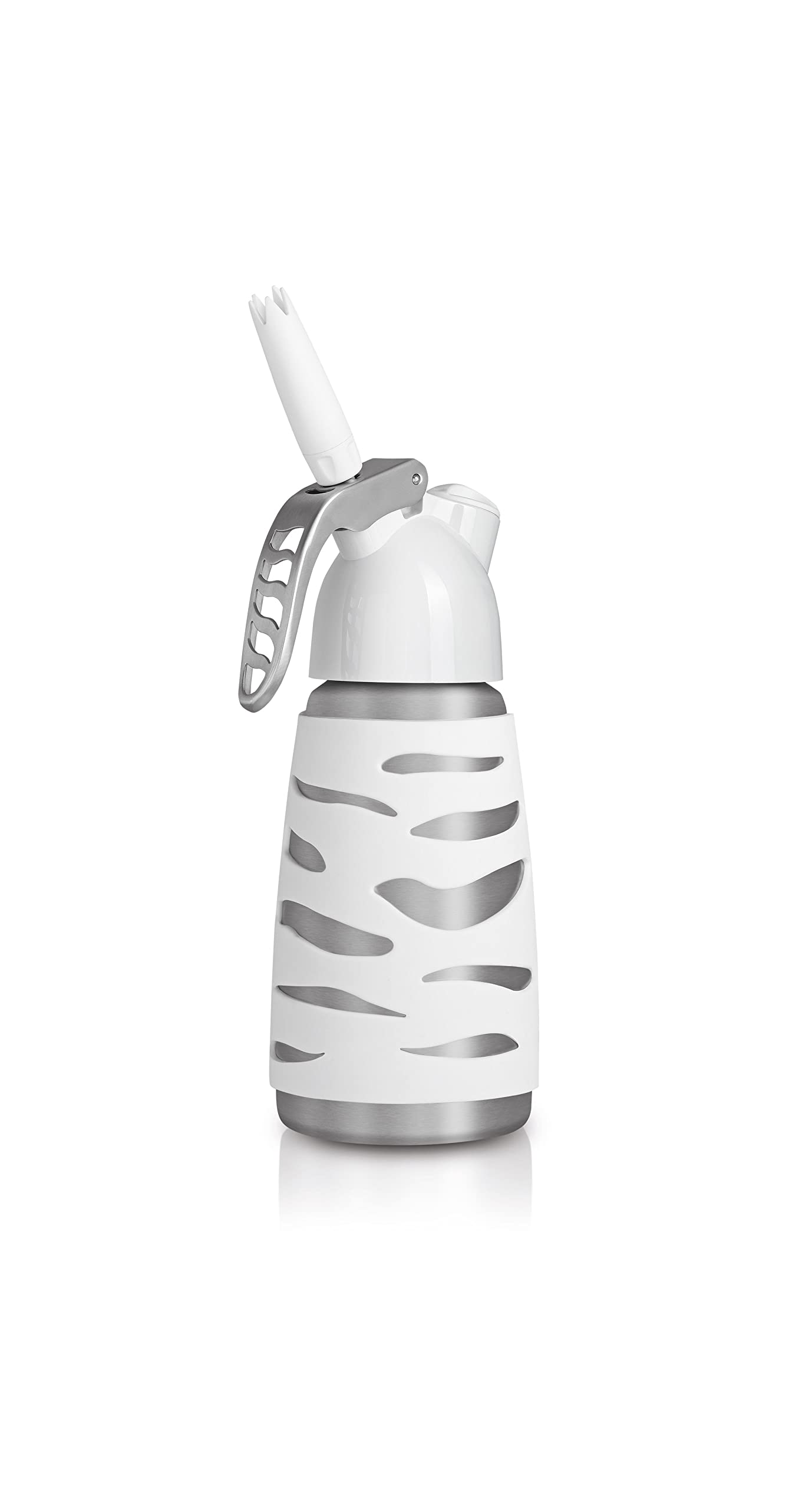 iSi Dessert Whip Plus 1370 Whipped Cream Maker - 0.25L Stainless Steel Cream Charger for Professional Desserts, Coffee Toppings & Cocktail Foam - Perfect for Home Baking & Cafe Use