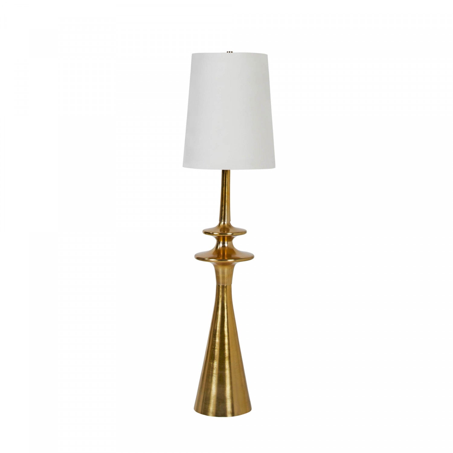Brenna Modern Gold Floor Lamp - Elegant Lighting for Living Room, Bedroom & Office Decor